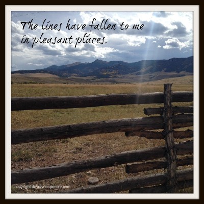 ALT="fence, pasture, mountains"