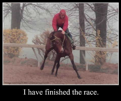 ALT="exercise rider on horse at Oaklawn Park"