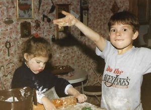 ALT="children making cookies"