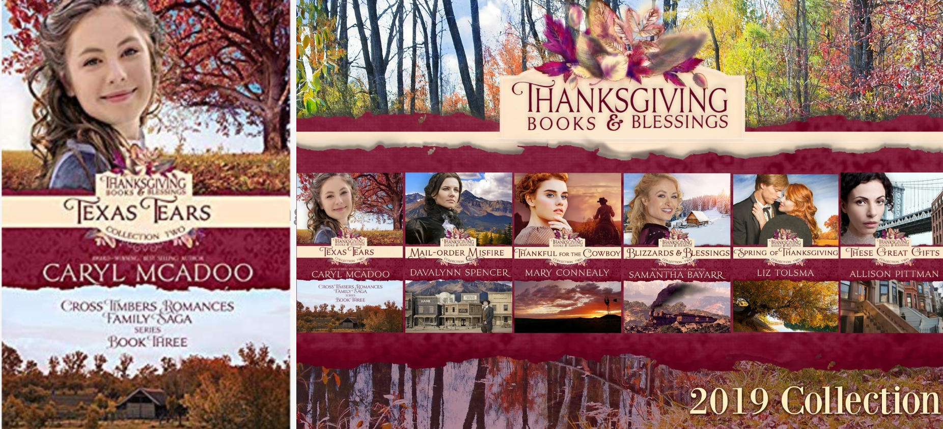 ALT="covers for Thanksgiving Books & Blessings"