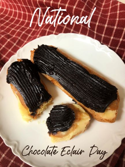 ALT="chocolate eclairs"