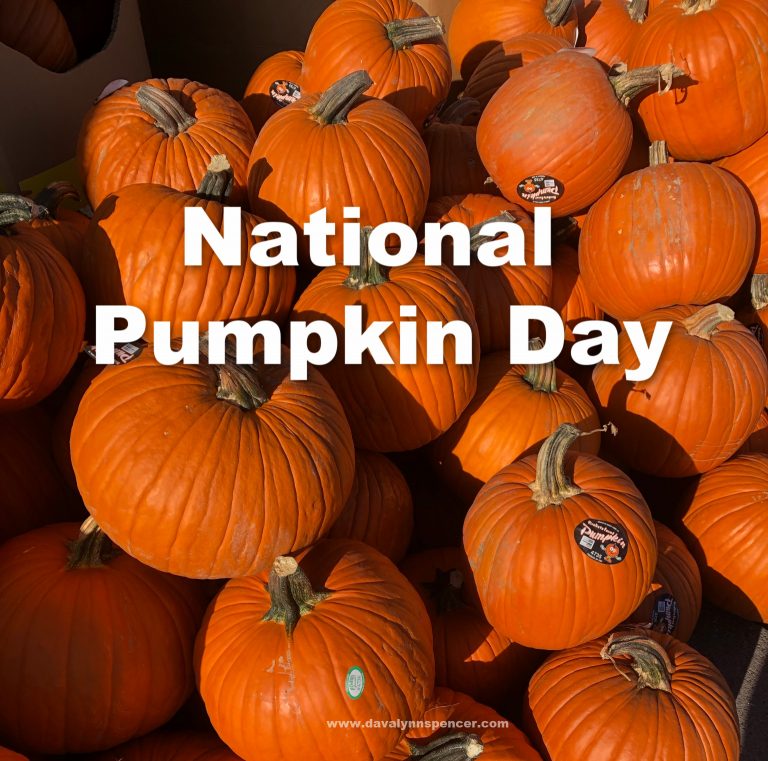 National Pumpkin Day and a Giveaway! Davalynn Spencer