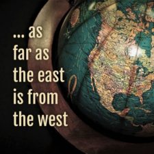 ALT="A globe showing east from west"