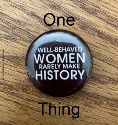 ALT="black button women's history"