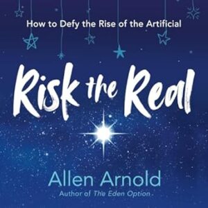 "Blue background with brilliant north star"