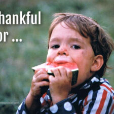 ALT="boy eating watermelon"